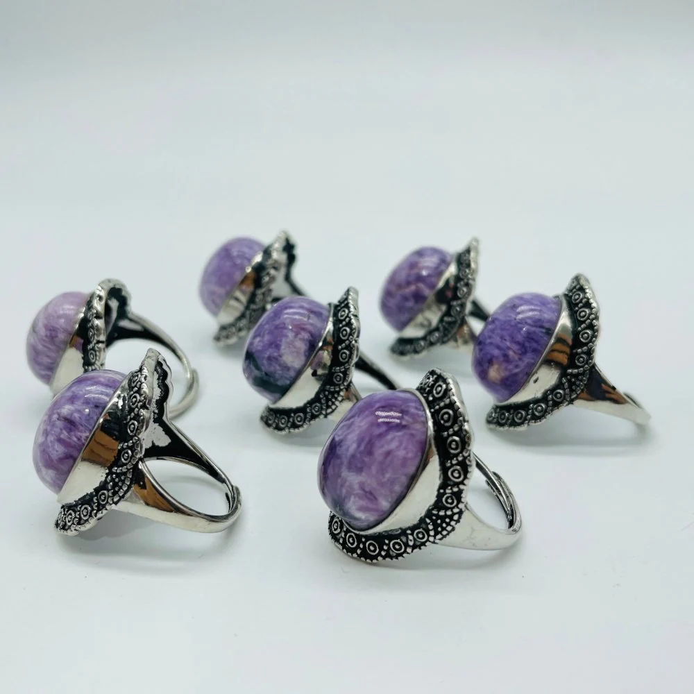 Charoite Ring Wholesale - Image 3