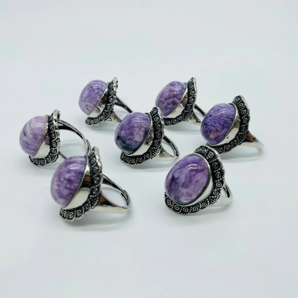 Charoite Ring Wholesale - Image 4