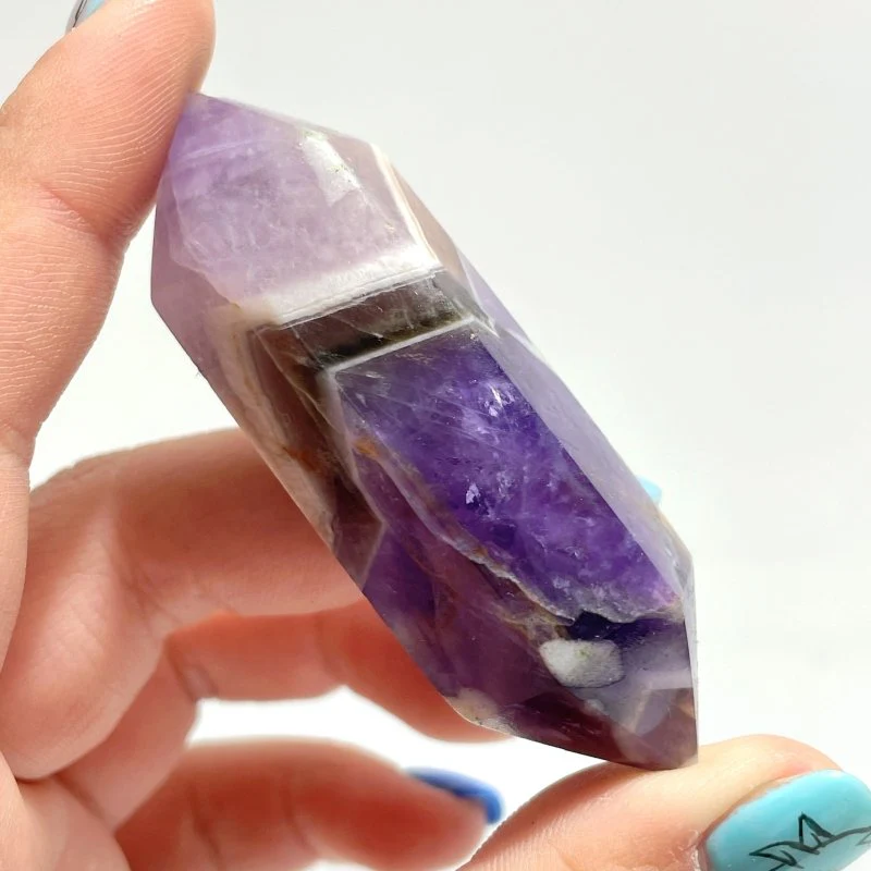 Chevron Amethyst Double Points Wholesale - Image 4