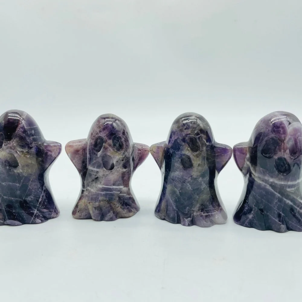 Chevron Amethyst Ghost Halloween Carving Wholesale - Image 2