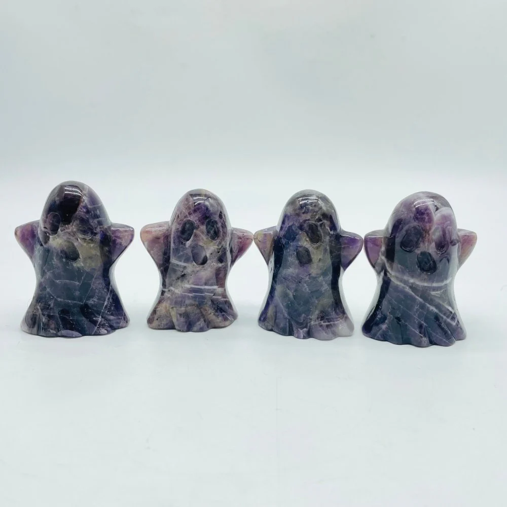 Chevron Amethyst Ghost Halloween Carving Wholesale - Image 3