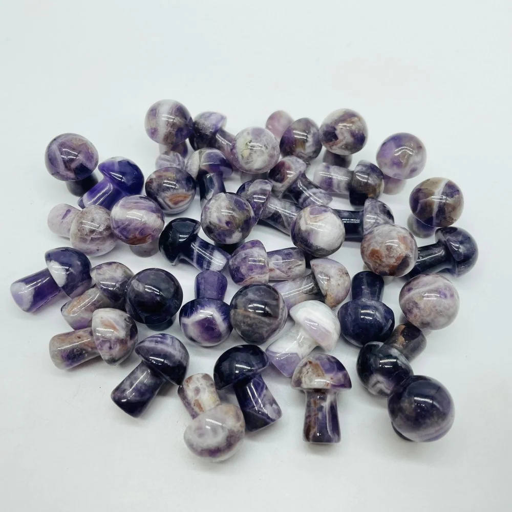 Chevron Amethyst Mushroom Wholesale - Image 2