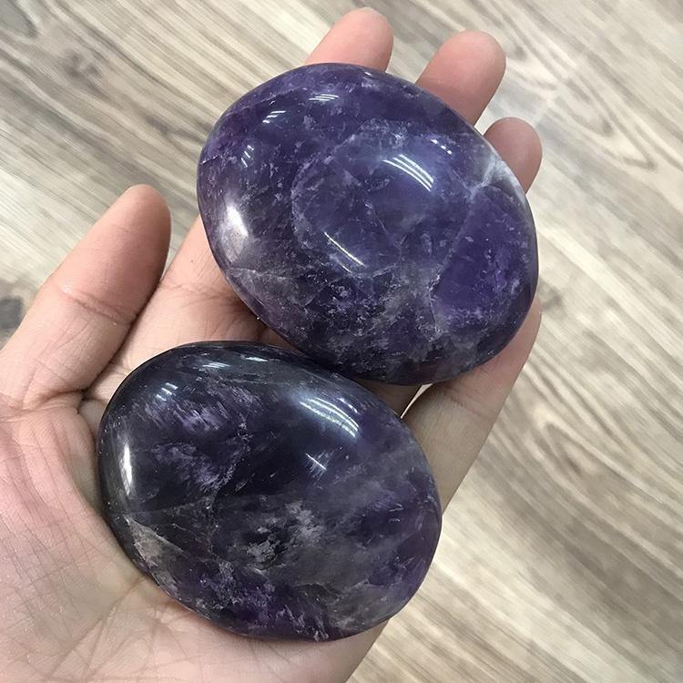Chevron Amethyst Palm Tumbled Wholesale - Image 3