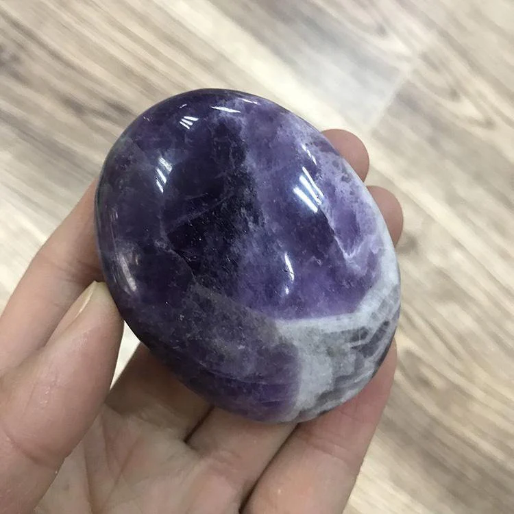 Chevron Amethyst Palm Tumbled Wholesale - Image 6