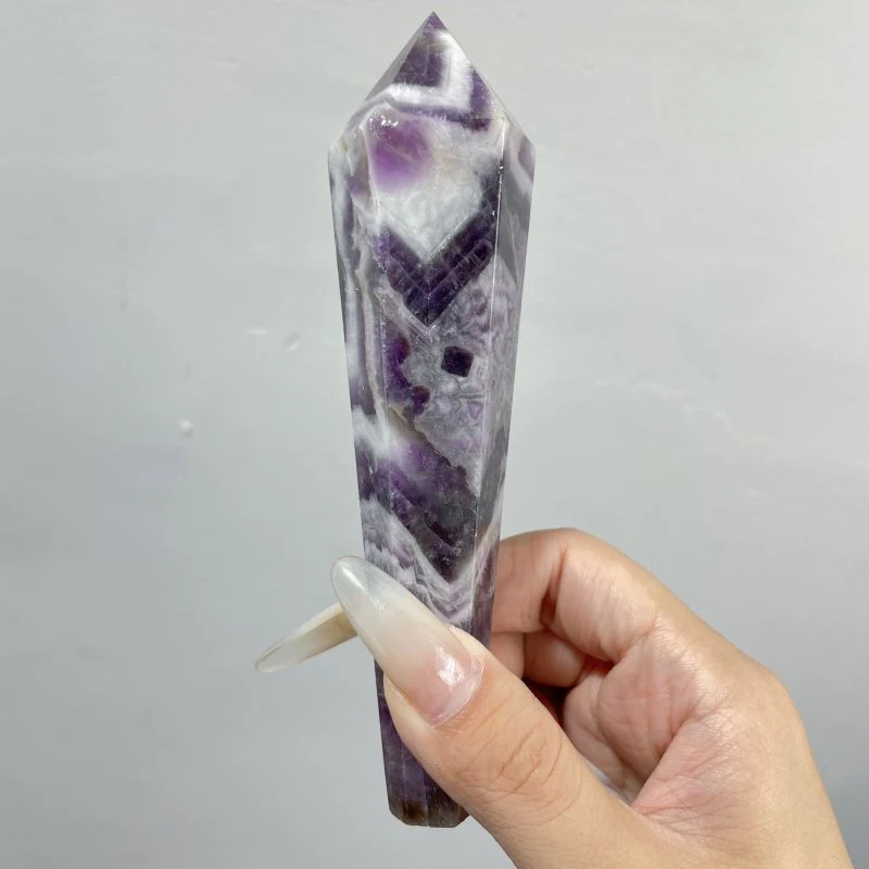 Chevron Amethyst Scepter Magic Wand Wholesale - Image 4