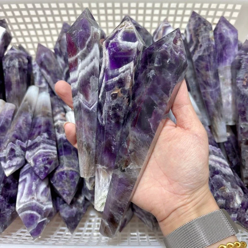 Chevron Amethyst Scepter Magic Wand Wholesale - Image 5
