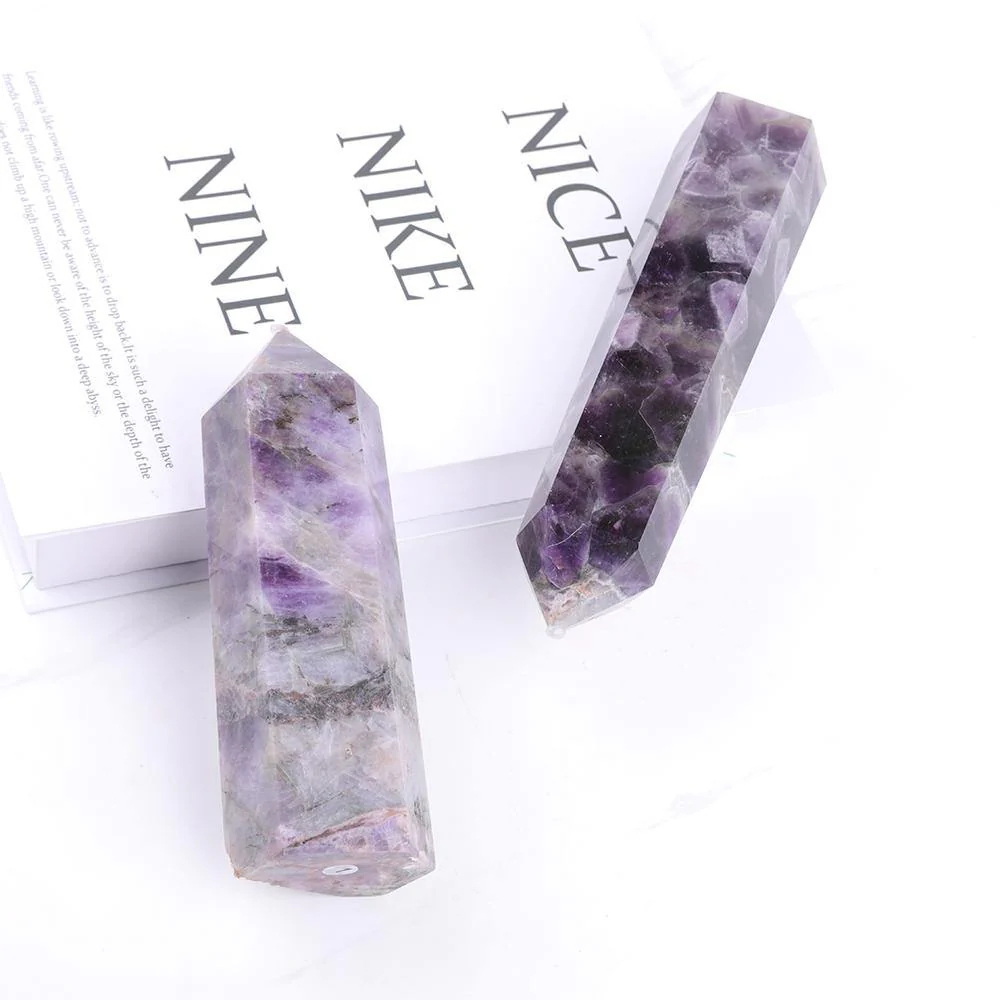 Chevron Amethyst Tower Points Wholesale - Image 2