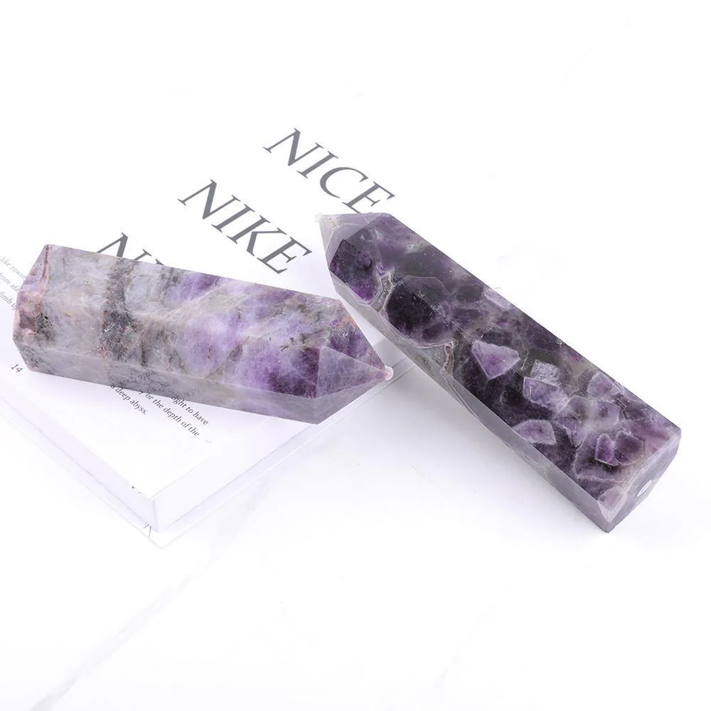 Chevron Amethyst Tower Points Wholesale - Image 3