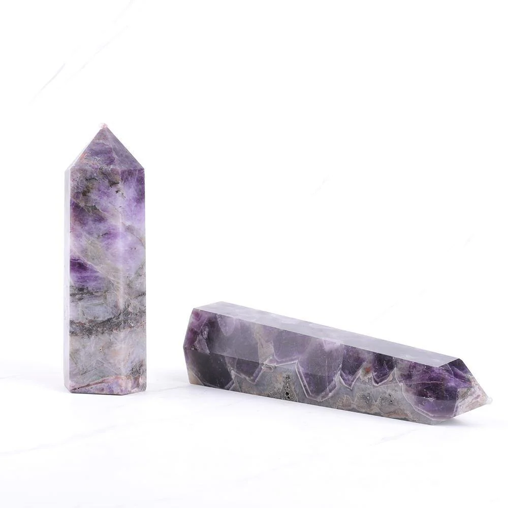 Chevron Amethyst Tower Points Wholesale - Image 4