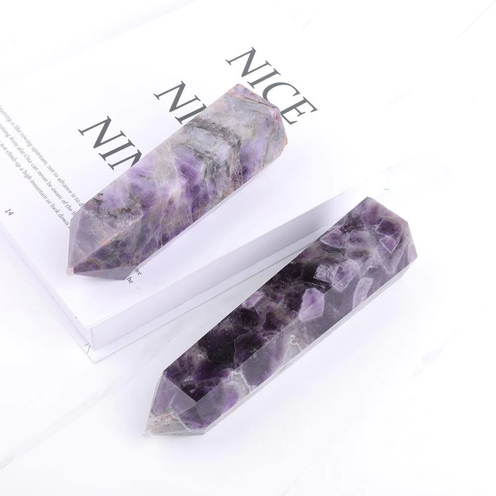 Chevron Amethyst Tower Points Wholesale - Image 6