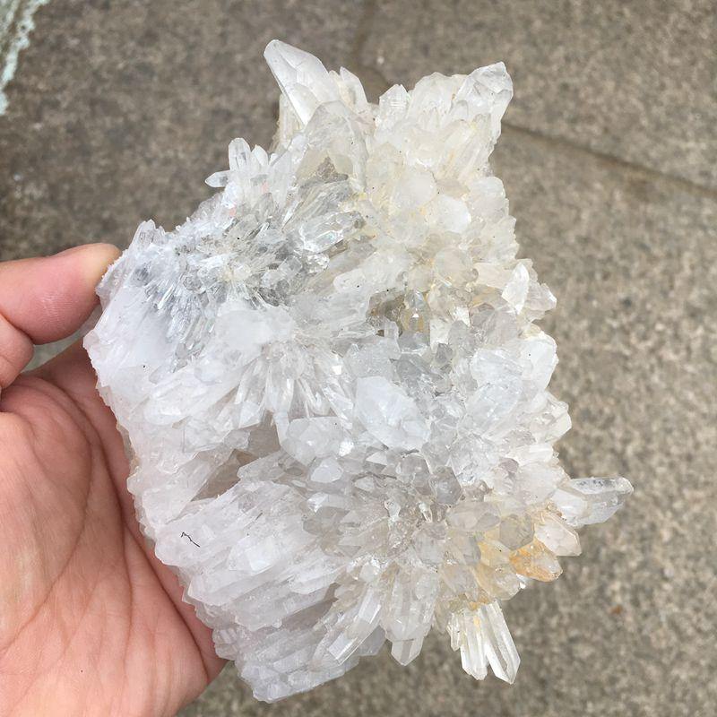 China White Quartz Crystal Cluster Wholesale - Image 5