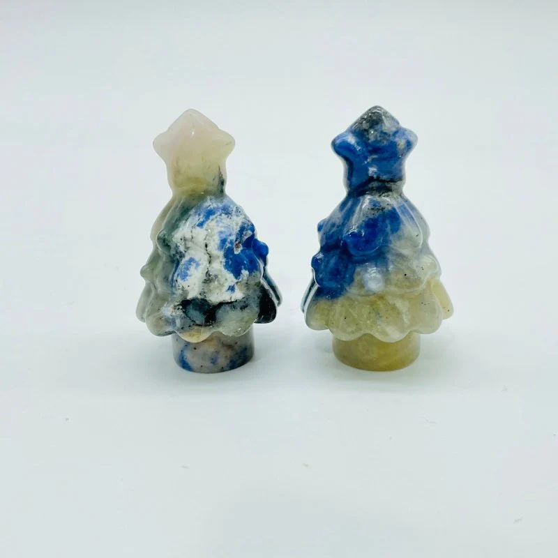 Christmas Tree Carving Wholesale Sodalite Howlite - Image 3