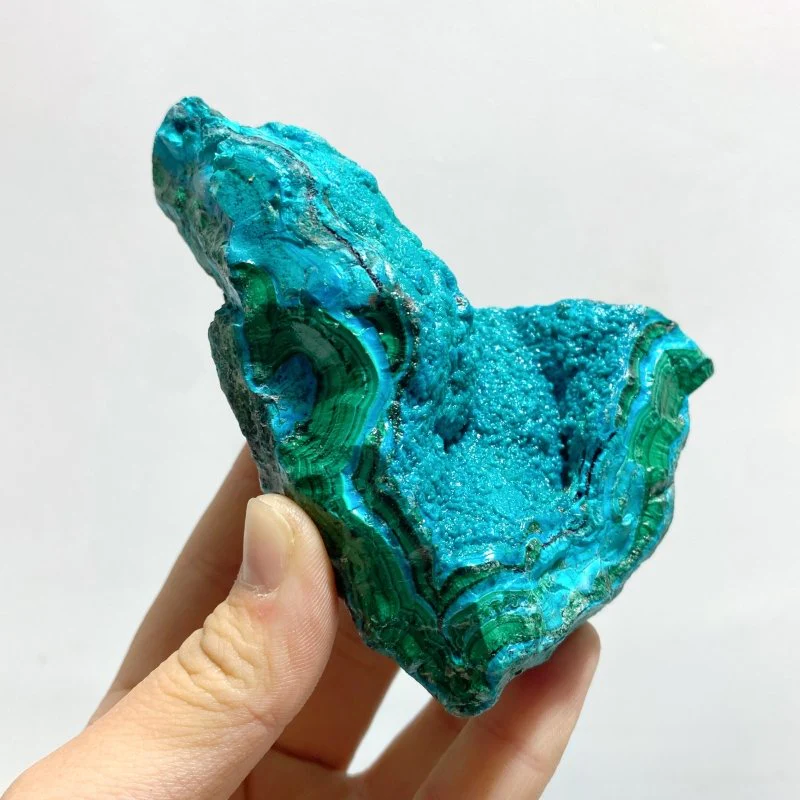 11 Pieces Beautiful Chrysocolla Mixed Malachite Specimen - Image 2