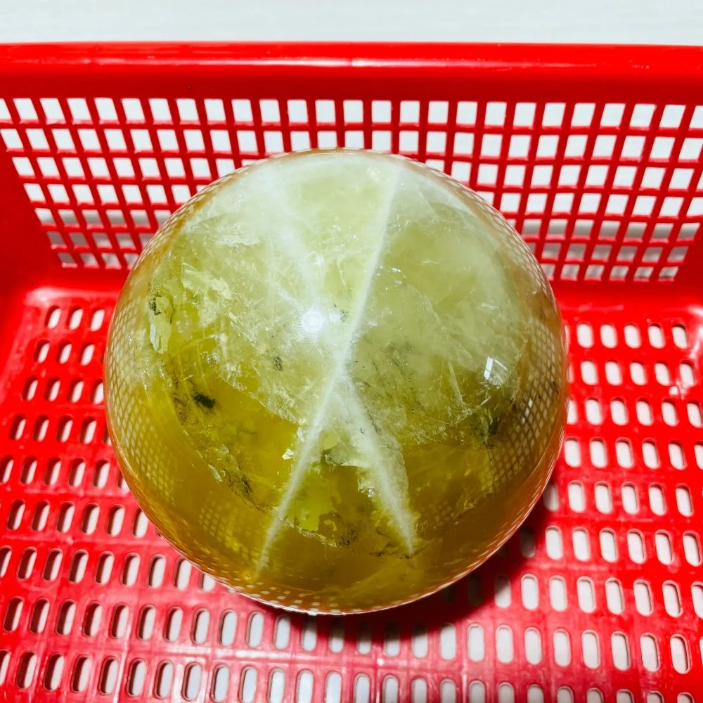 6.3in Citrine Crystal Large Sphere - Image 5