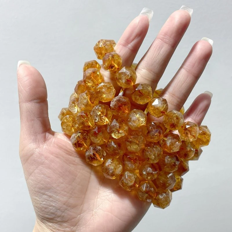 Citrine Facet Cut Beads Bracelets Wholesale - Image 3