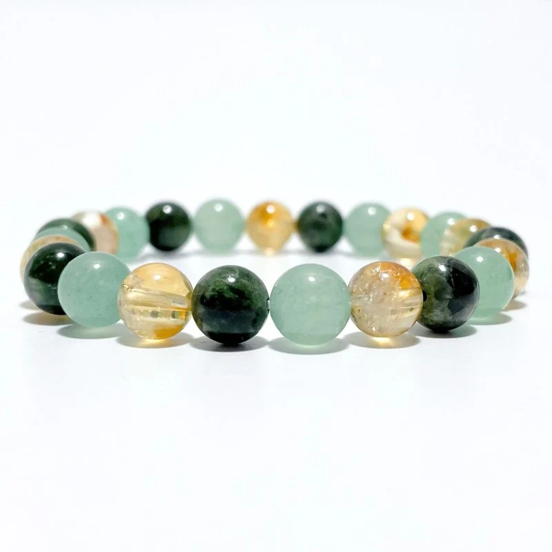 Citrine Green Aventurine Diopside Bracelet Wholesale - Image 2
