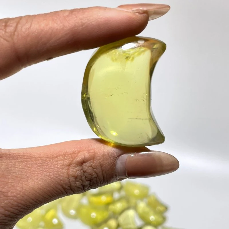 92 Pieces Citrine Moon Carving - Image 6