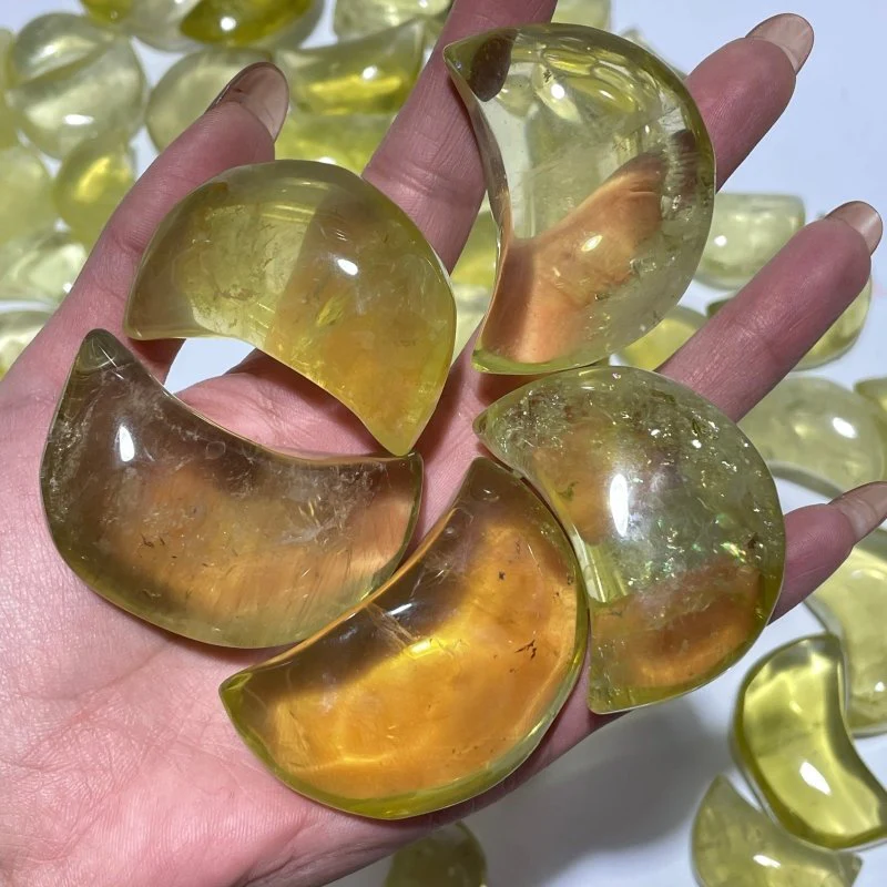 92 Pieces Citrine Moon Carving - Image 7
