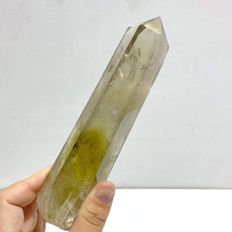 20 Pieces Citrine Tower Points Raw Bottom - Image 4