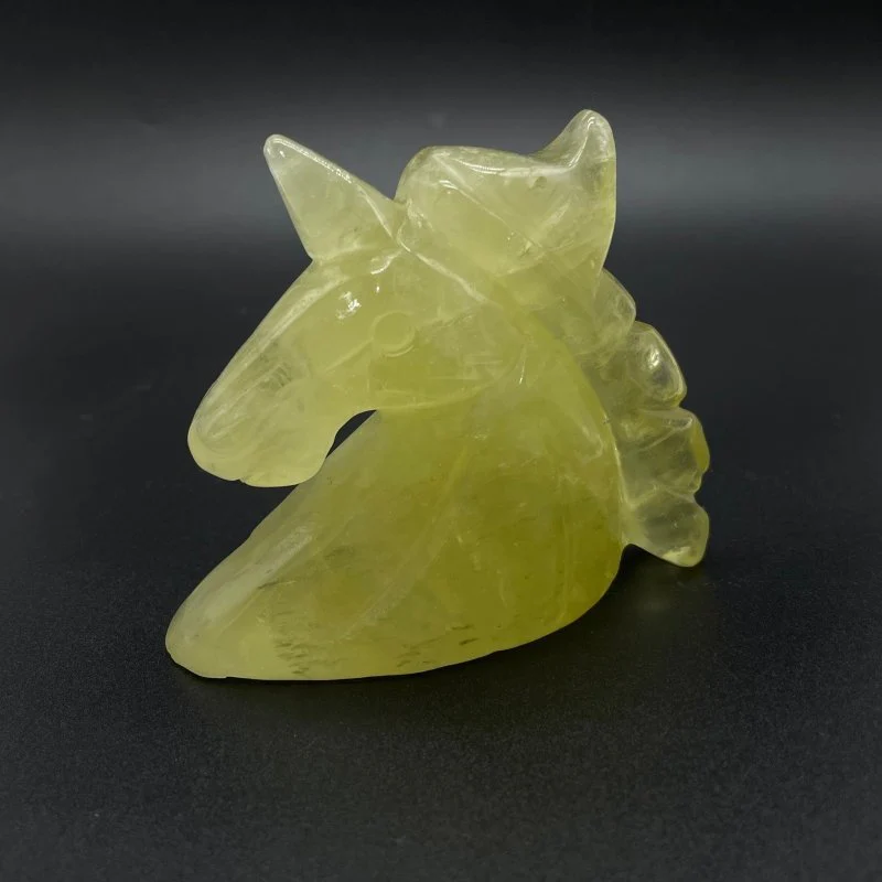 Large Citrine Unicorn Carving Wholesale - Image 3