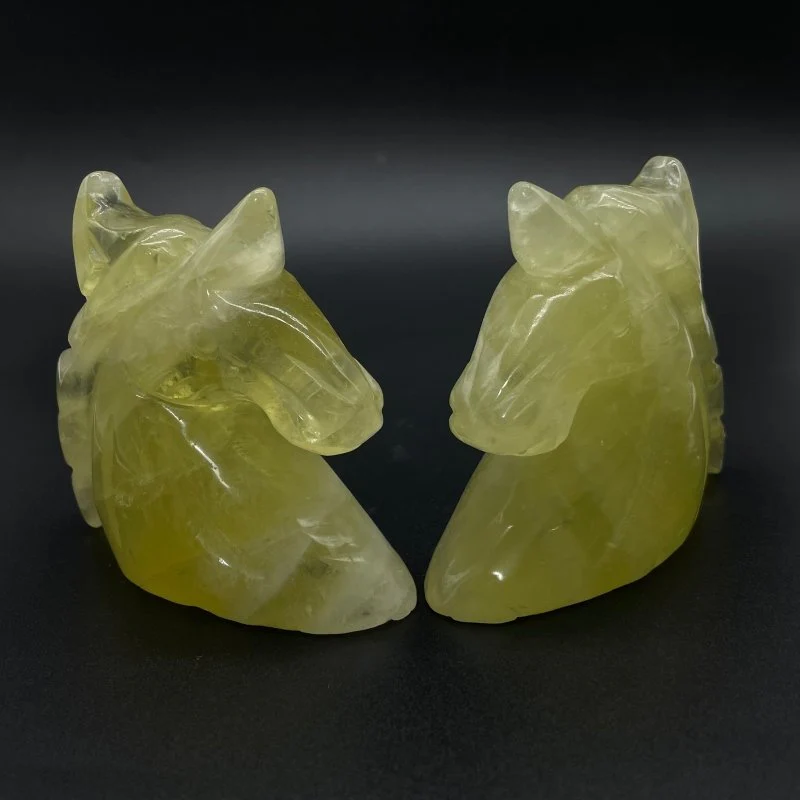 Large Citrine Unicorn Carving Wholesale - Image 4
