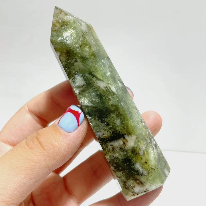 Clear Green Mica Point Wholesale