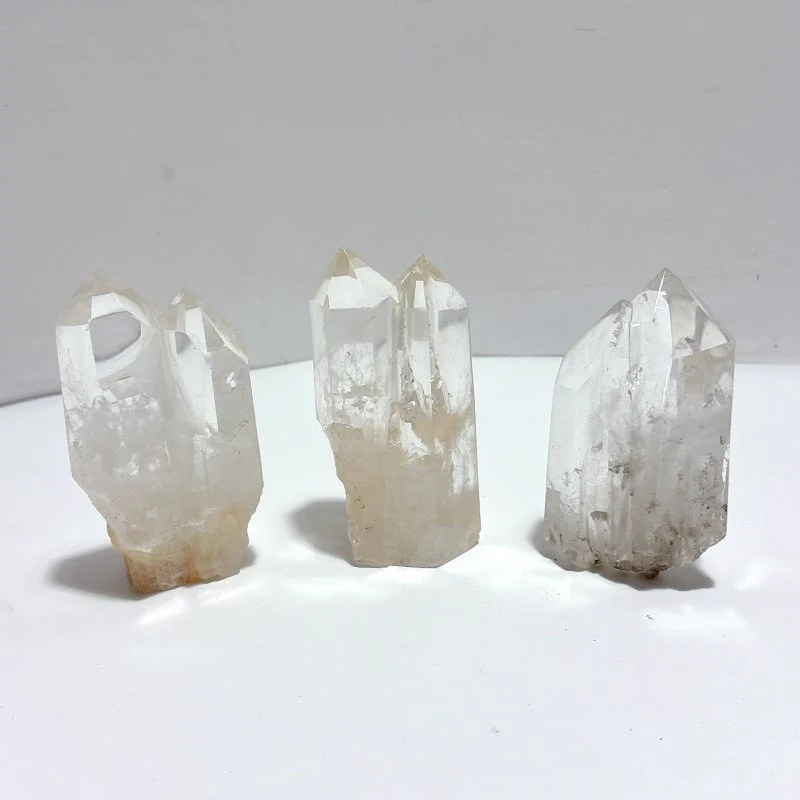 Clear Quartz Polished Double Points Wholesale - Image 3