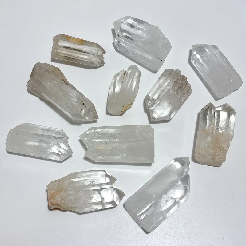 Clear Quartz Polished Double Points Wholesale - Image 4