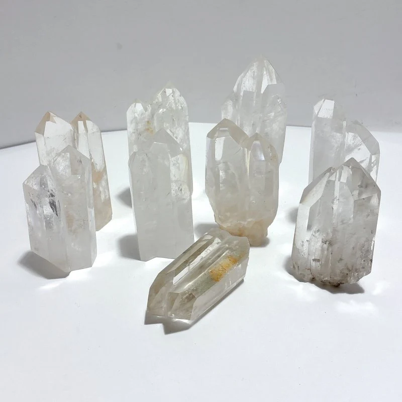 Clear Quartz Polished Double Points Wholesale - Image 6