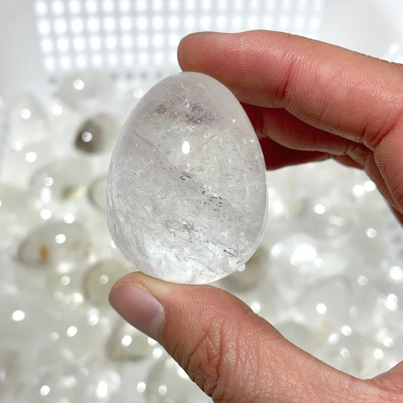 Clear Quartz Egg Wholesale - Image 5