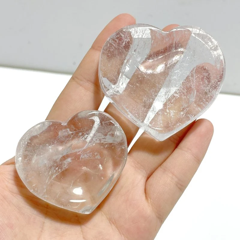 High Quality Clear Quartz Heart Shape Bowl Wholesale - Image 6
