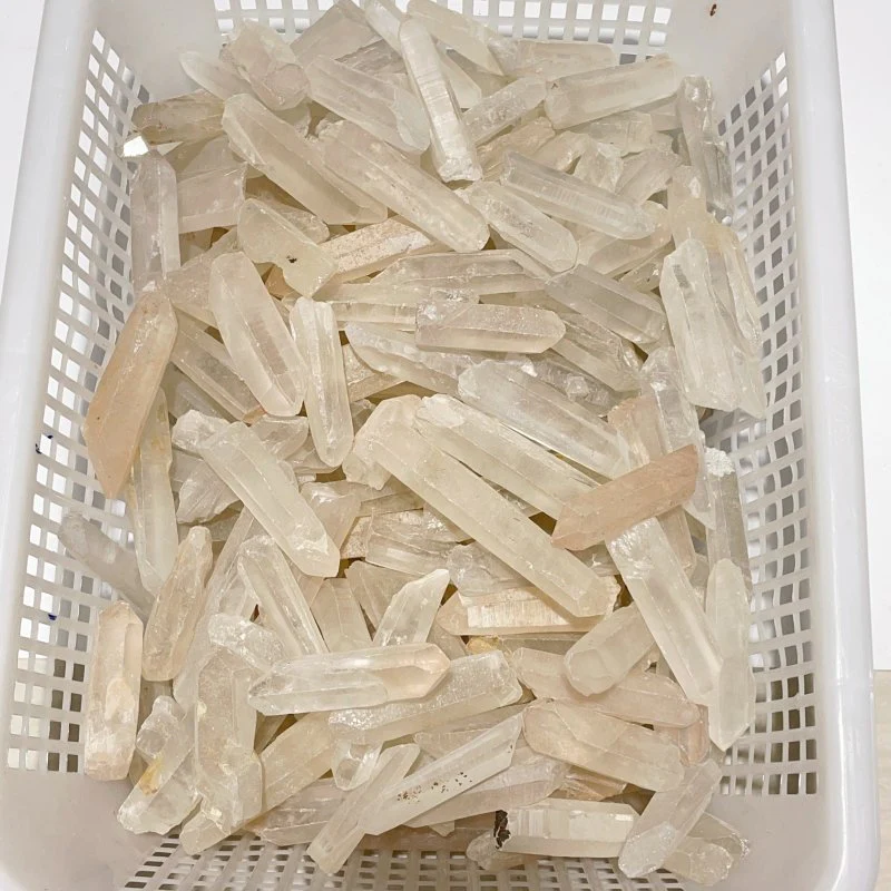 Clear Quartz Rough Raw Point Wholesale - Image 3