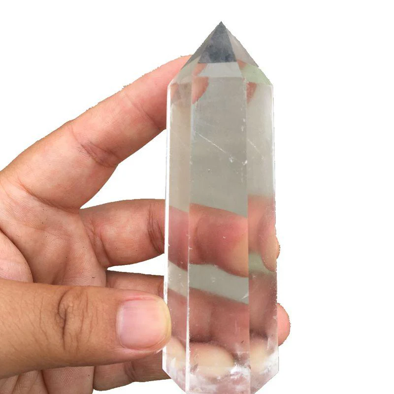Clear Quartz White Crystal Point Tower Wholesale - Image 4
