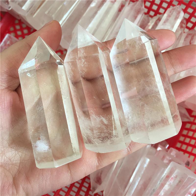 Clear Quartz White Crystal Point Tower Wholesale - Image 5
