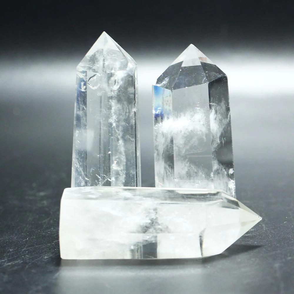 Clear Quartz White Crystal Point Tower Wholesale - Image 7
