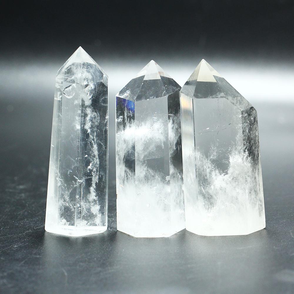 Clear Quartz White Crystal Point Tower Wholesale - Image 8