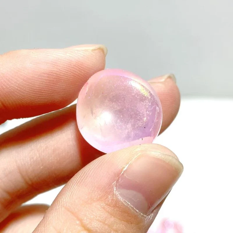 Pink Aura Rose Quartz Small Tumbled Wholesale Clearance - Image 4