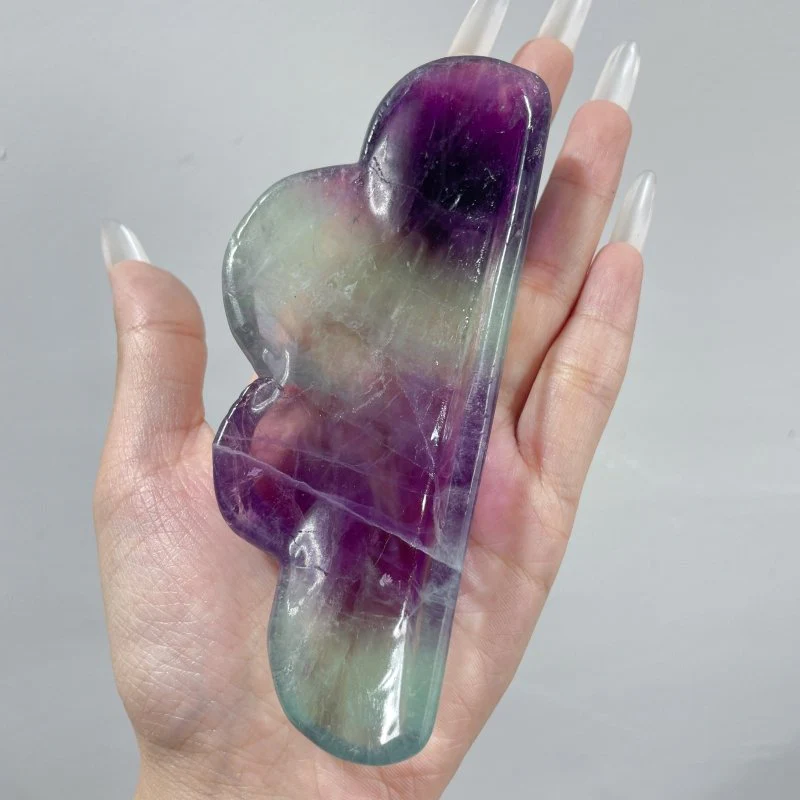 18 Pieces Colorful Fluorite Clouds Shallow Bowl - Image 6