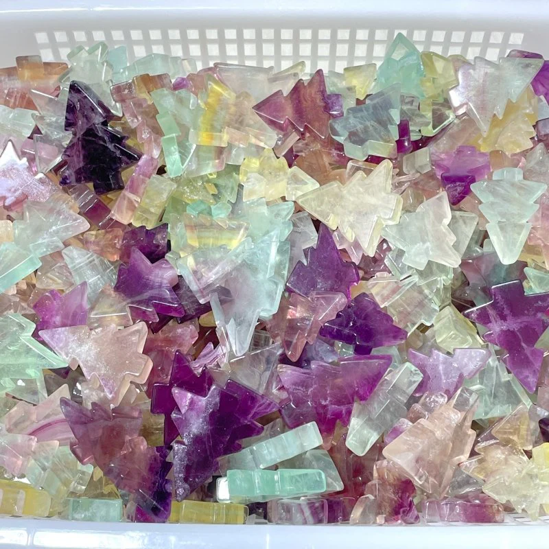 Colorful Fluorite Pine Tree Christmas Tree Wholesale - Image 8