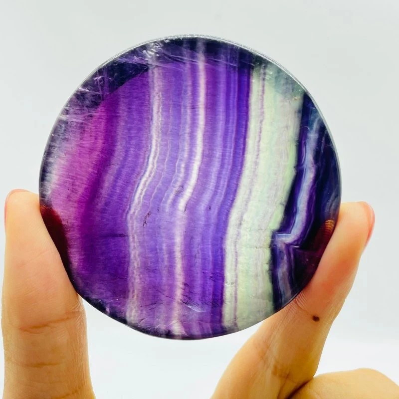 Colorful Fluorite Shallow Bowl Wholesale - Image 2