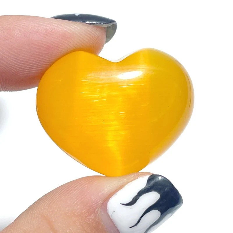 Colorful Glass Cat Eye Heart Wholesale - Image 4