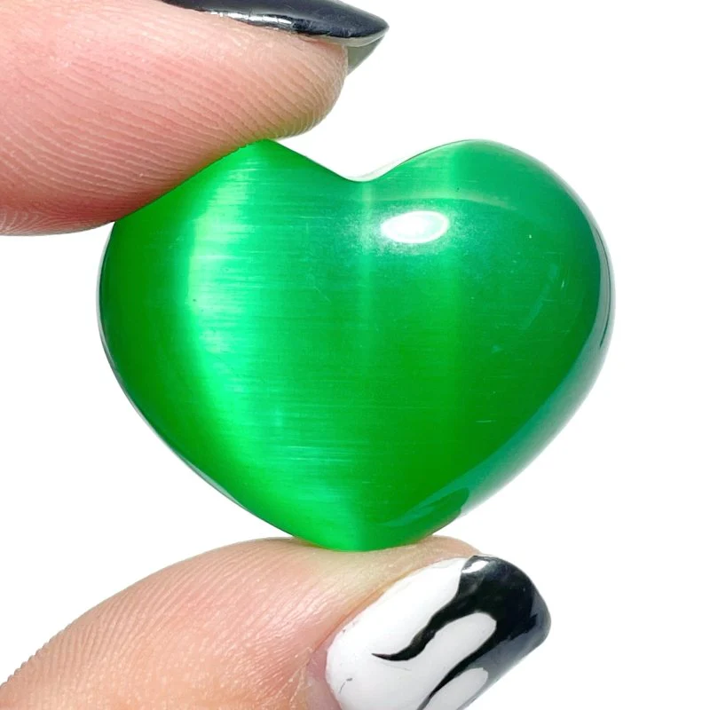 Colorful Glass Cat Eye Heart Wholesale - Image 6