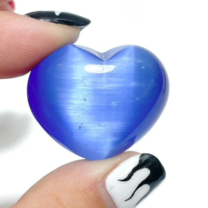 Colorful Glass Cat Eye Heart Wholesale - Image 7