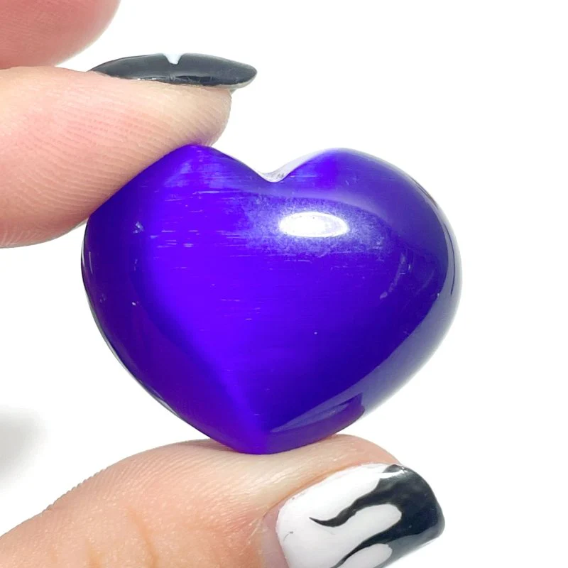Colorful Glass Cat Eye Heart Wholesale - Image 9