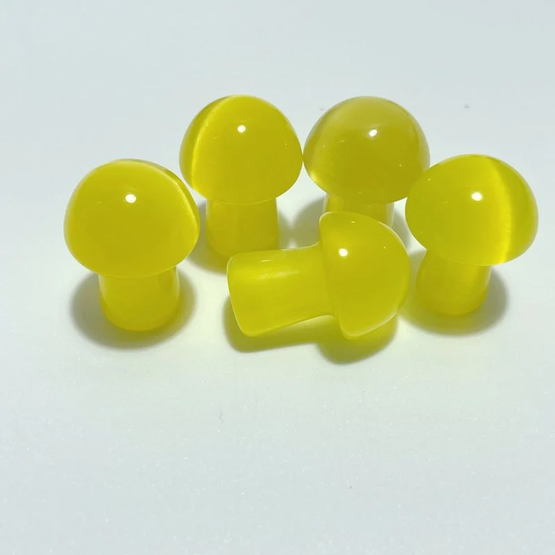 Colorful Glass Cat Eye Mushrooms Wholesale (man made) - Image 7