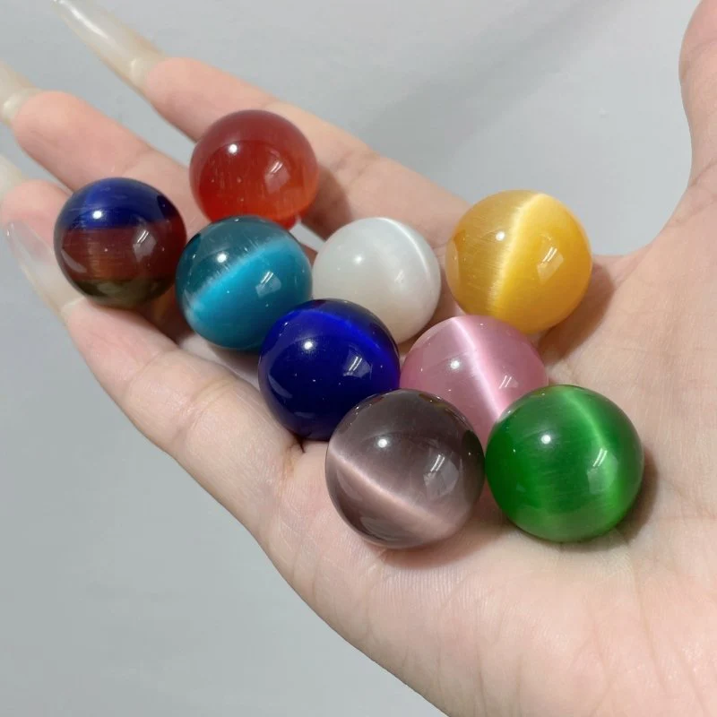 Colorful Glass Cat Eye Small Sphere Wholesale