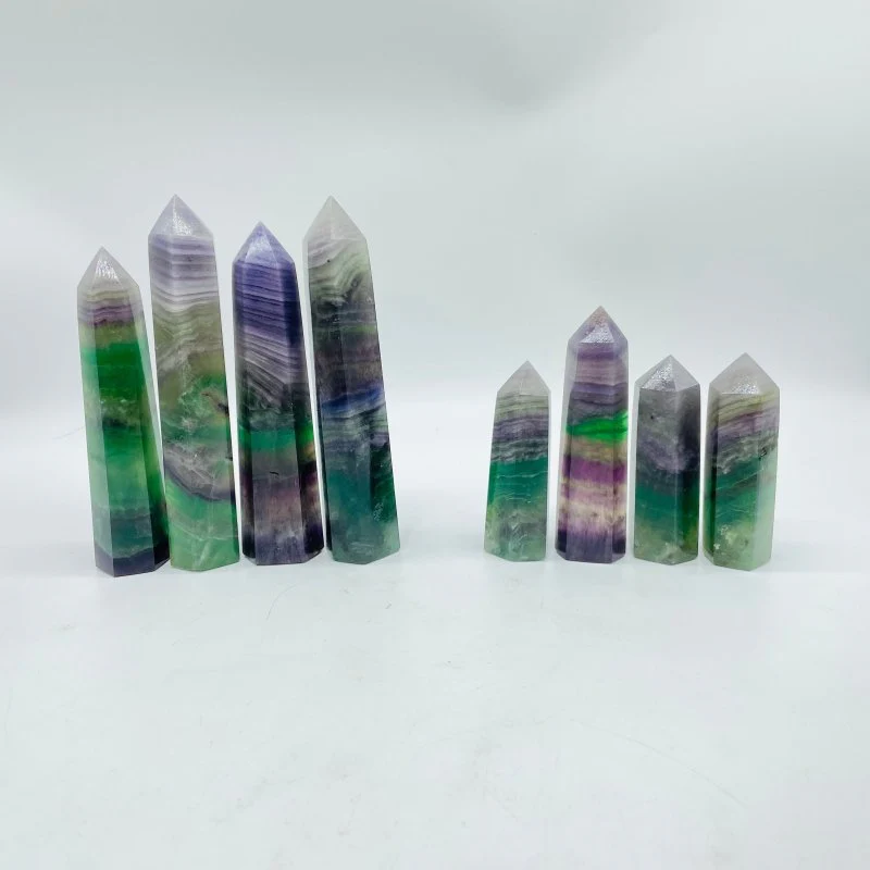 Colorful Silky Fluorite Point Wholesale - Image 3