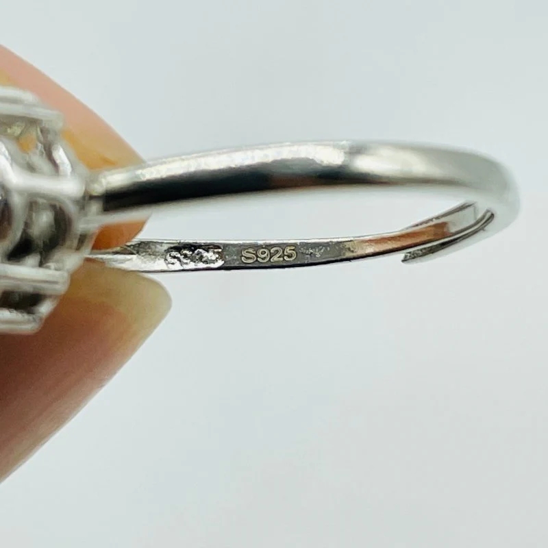 Colorful Tourmaline Gemstone Rotatable Sterling Silver Ring Wholesale - Image 5