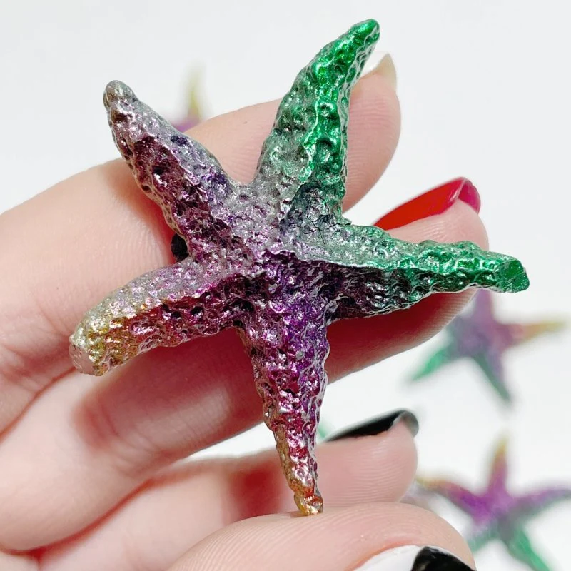 Colourful Bismuth Starfish Wholesale - Image 5