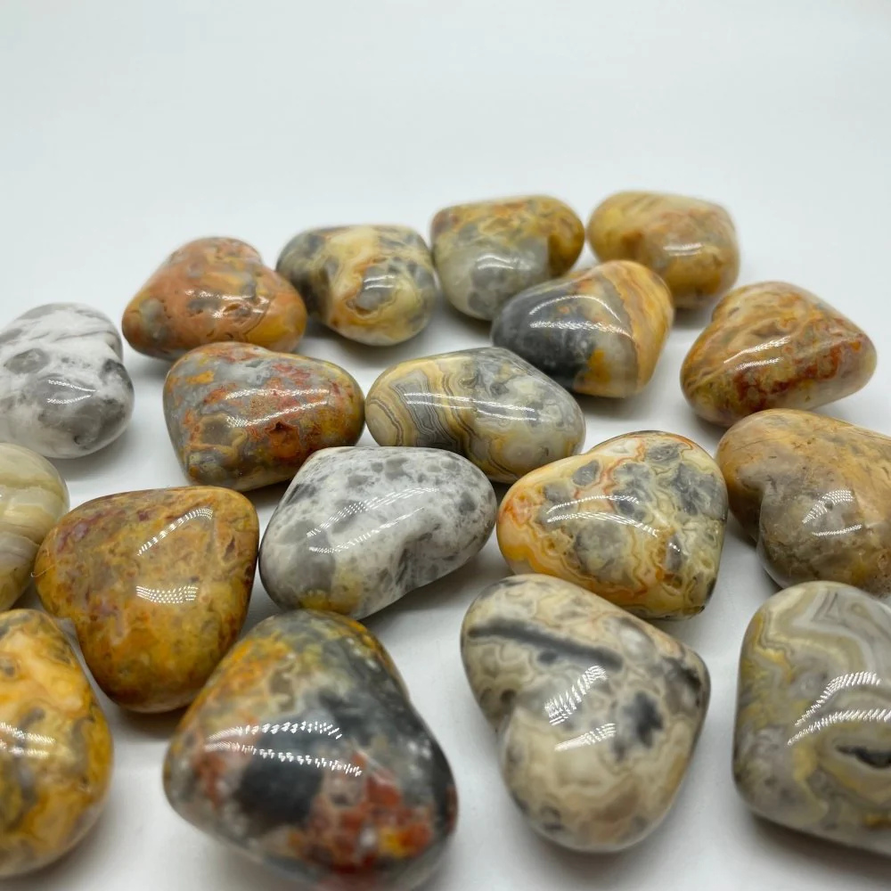 Crazy Agate Heart 1.2in(3cm) Wholesale - Image 2